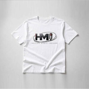 👕 HMI Premium T-Shirt (White / Black)